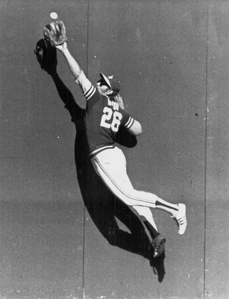 The Catch by Joe Rudi in the 1972 World Series